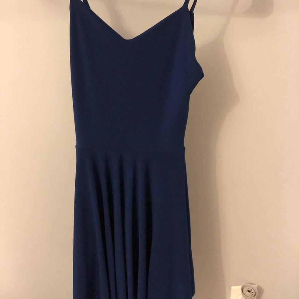 cheryl kids blue strappy dress